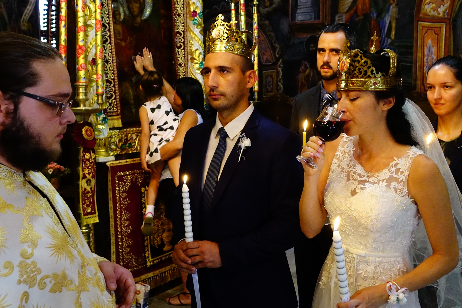 The marriage in Trojanski Monaster