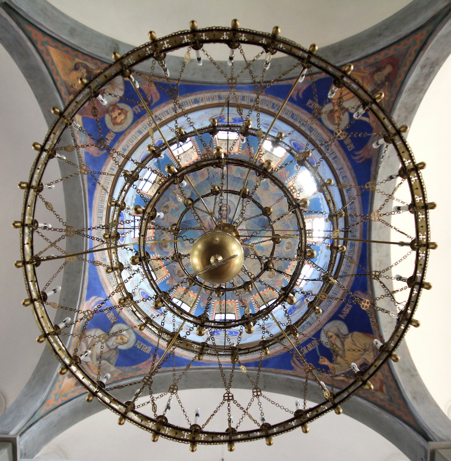 The chandelier of the Holy Trinity church in Gabrovo