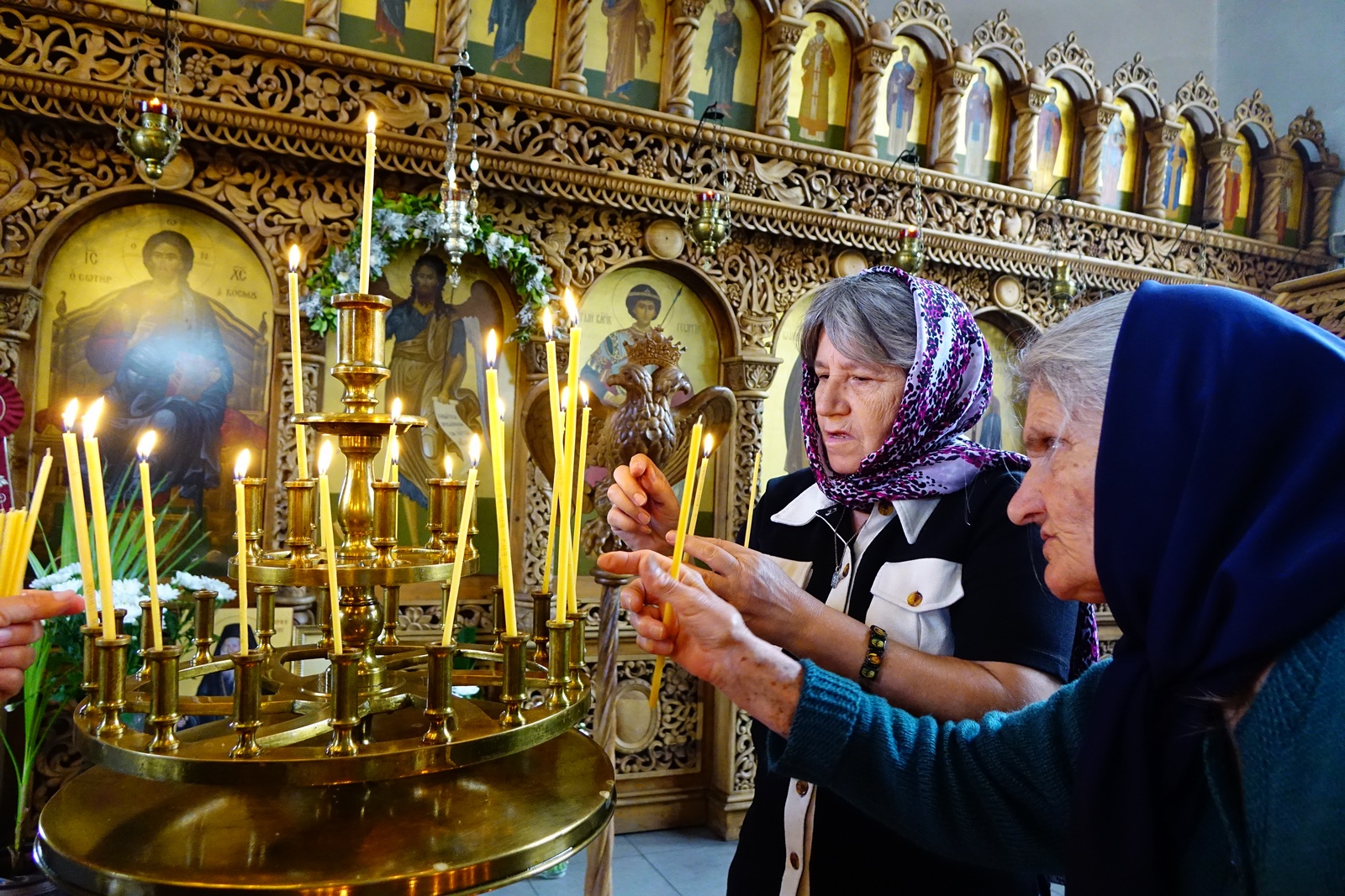 St. John the Baptist feast in this saint church in Sofia-Obelya