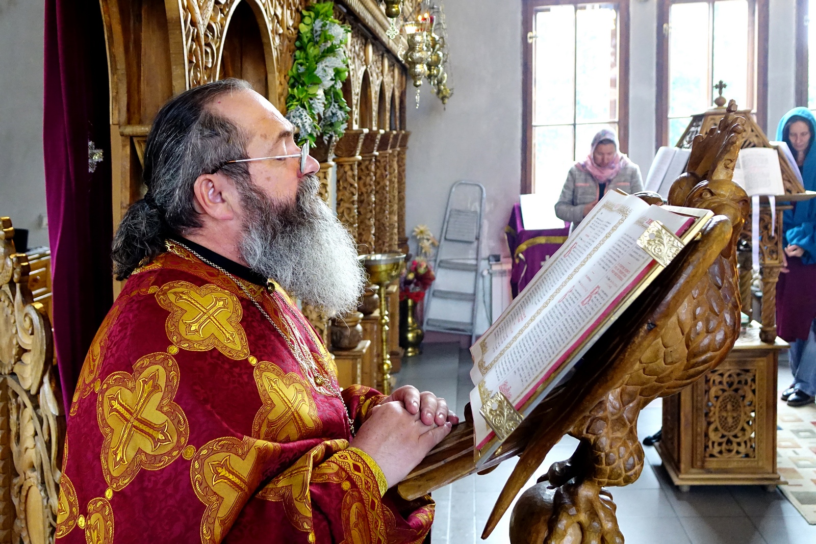 St. John the Baptist feast in this saint church in Sofia-Obelya