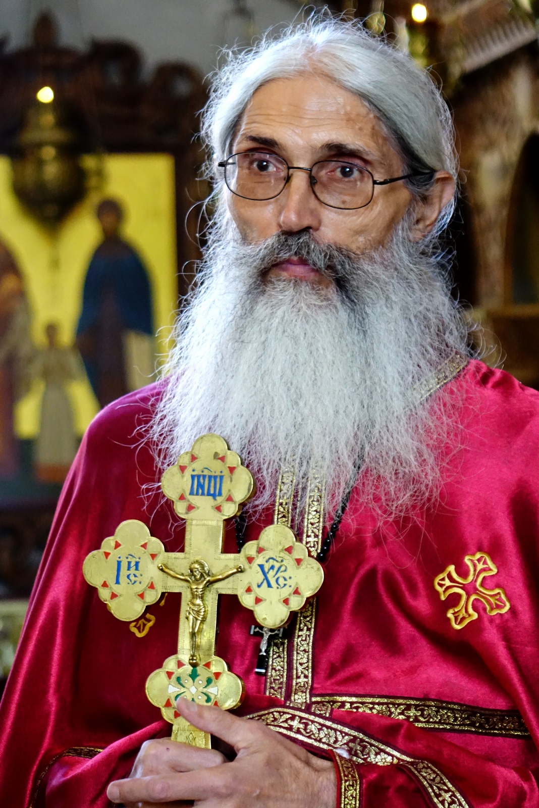 The rector of St. John the Baptist Orthodox church