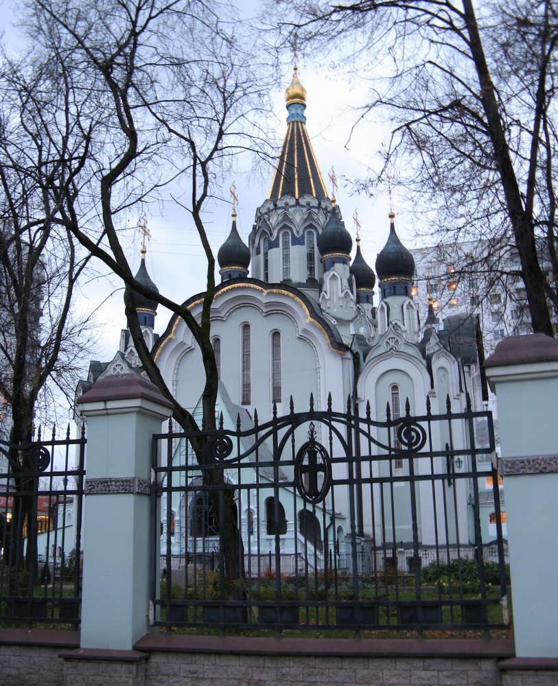 Церковь Воскресения Христова в Сокольниках. Москва. 