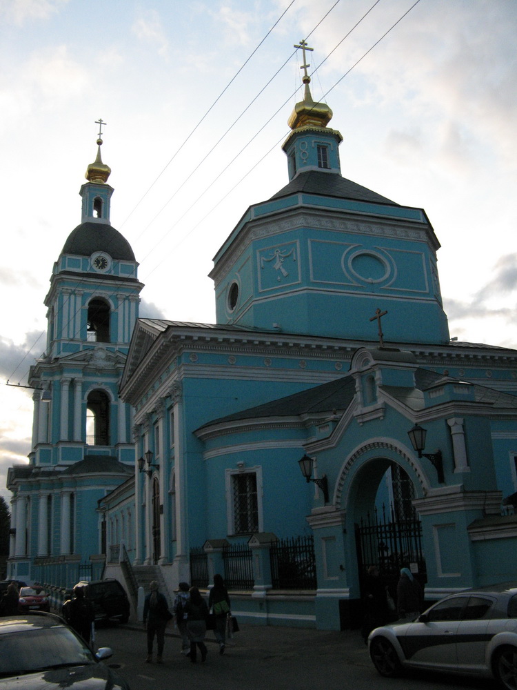 Церковь Святой Троицы в Серебряниках. Москва.