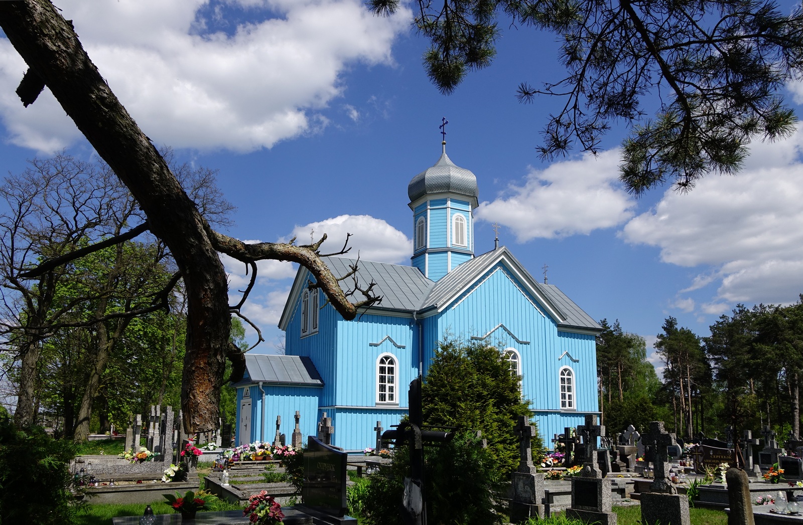 St. George Orthodox church in Ryboły