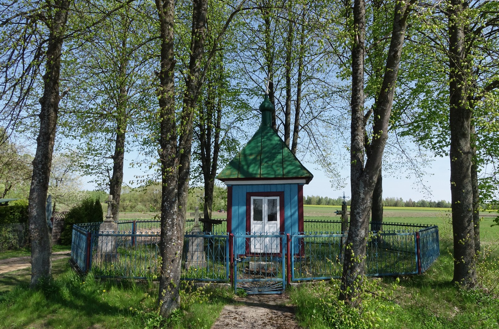 The Orthodox chapel in Stryki