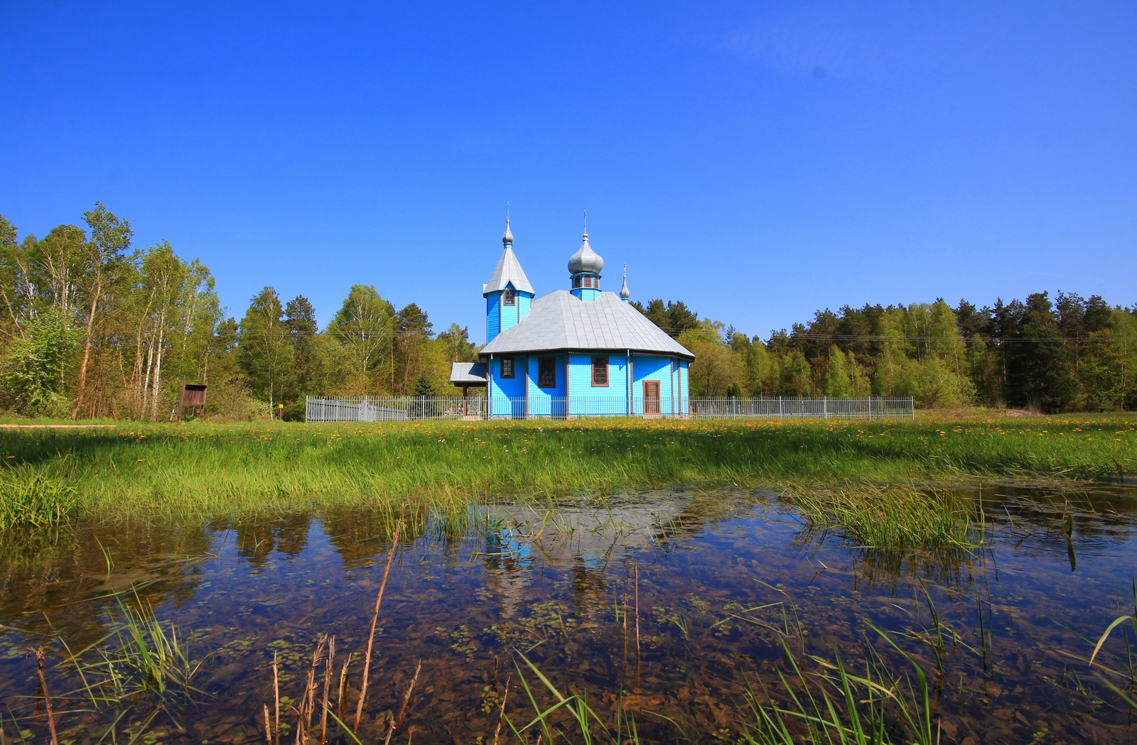 The Orthodox church in Szastały