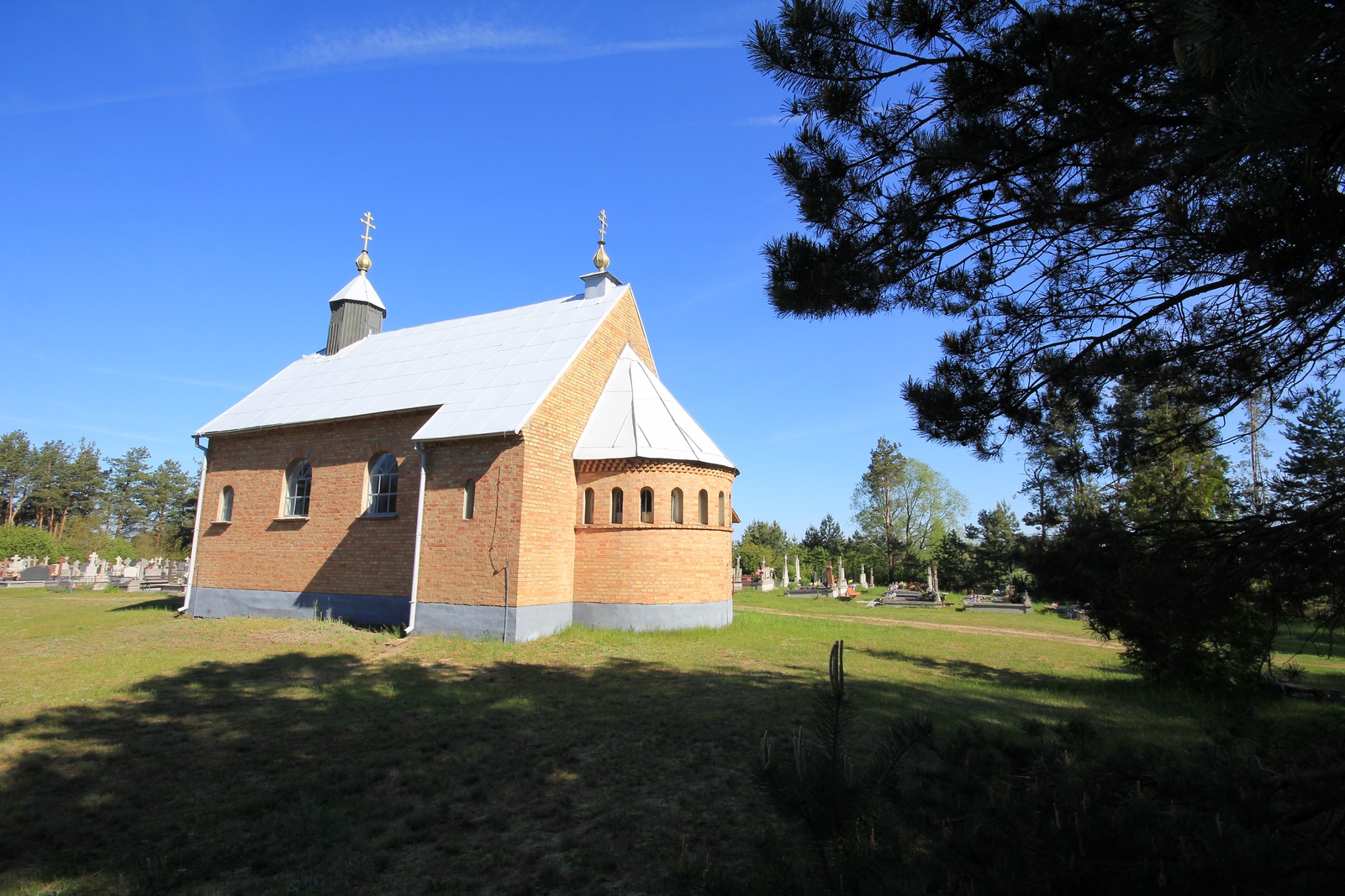 The Orthodox cementary chapel in Ploski