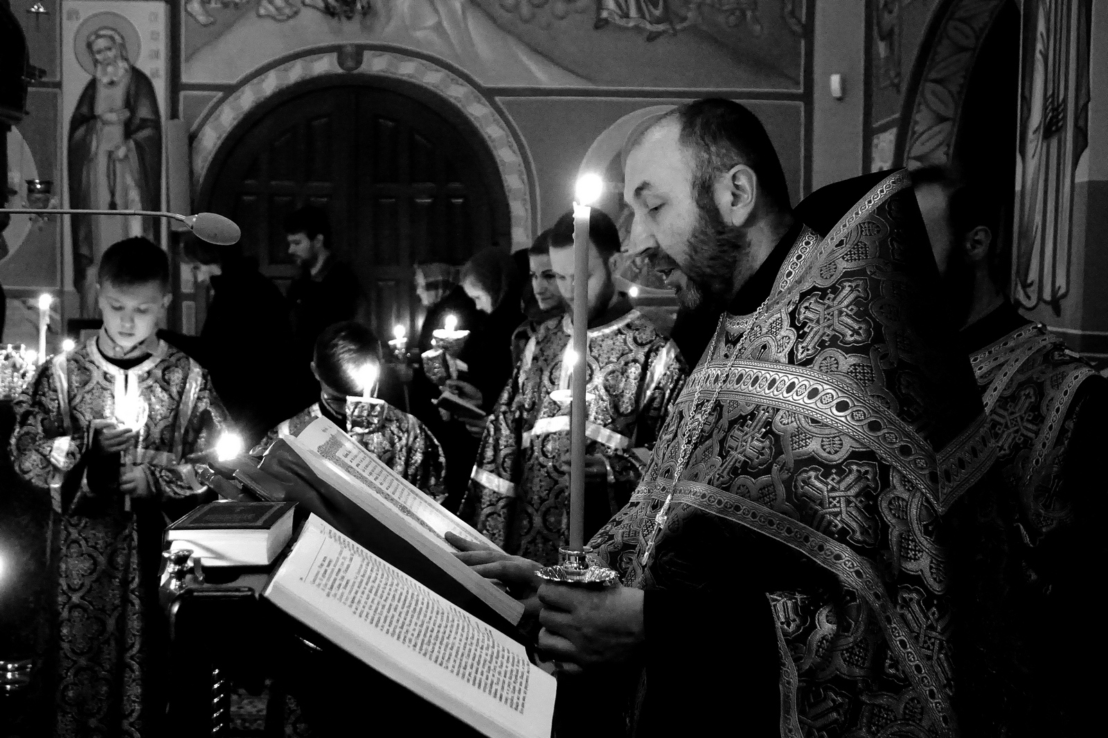 The reading of the Twelve Gospels in Zwierki Convent