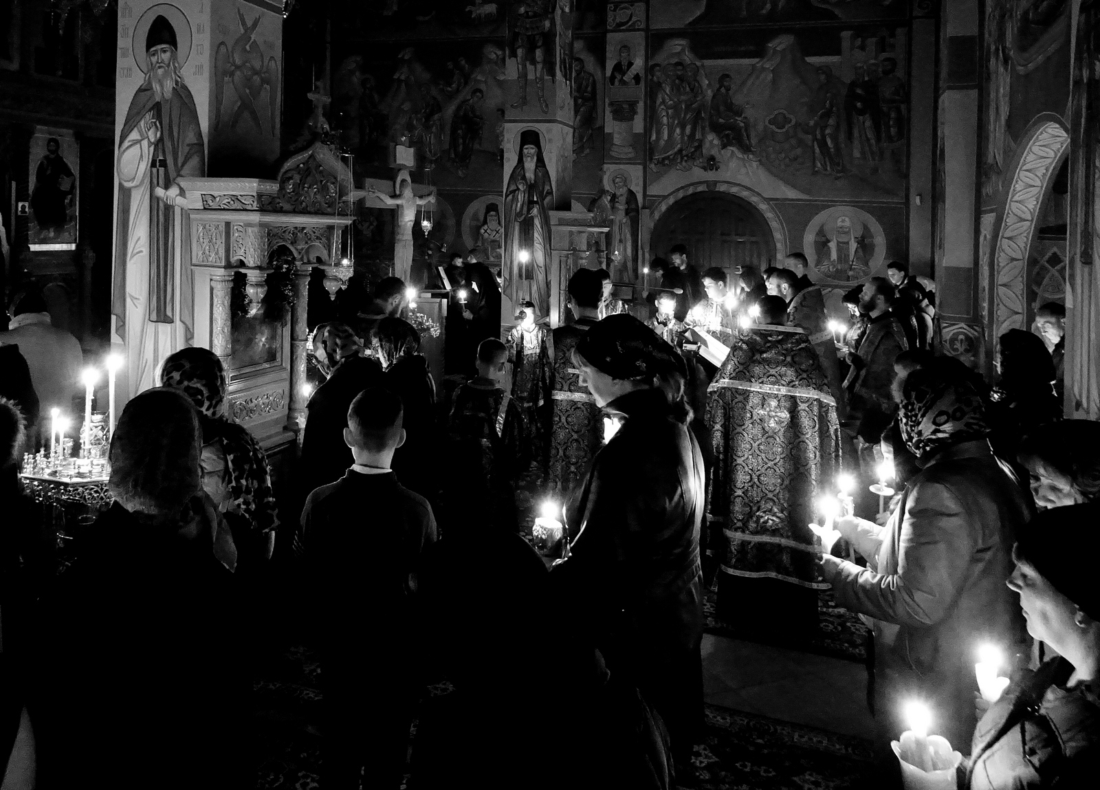 The reading of the Twelve Gospels in Zwierki Convent