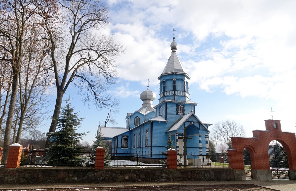 The Orthodox church in Pasynki