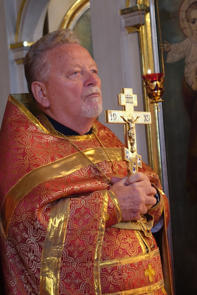 The Elevation of the Holy Cross feast in Białystok-Fasty Orthodox church, 2016