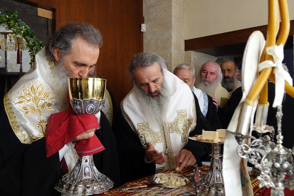 Divine Liturgy in Gonia Monastery