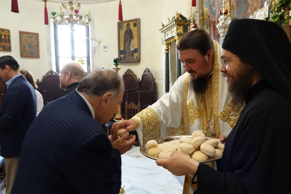 Divine Liturgy in Gonia Monastery