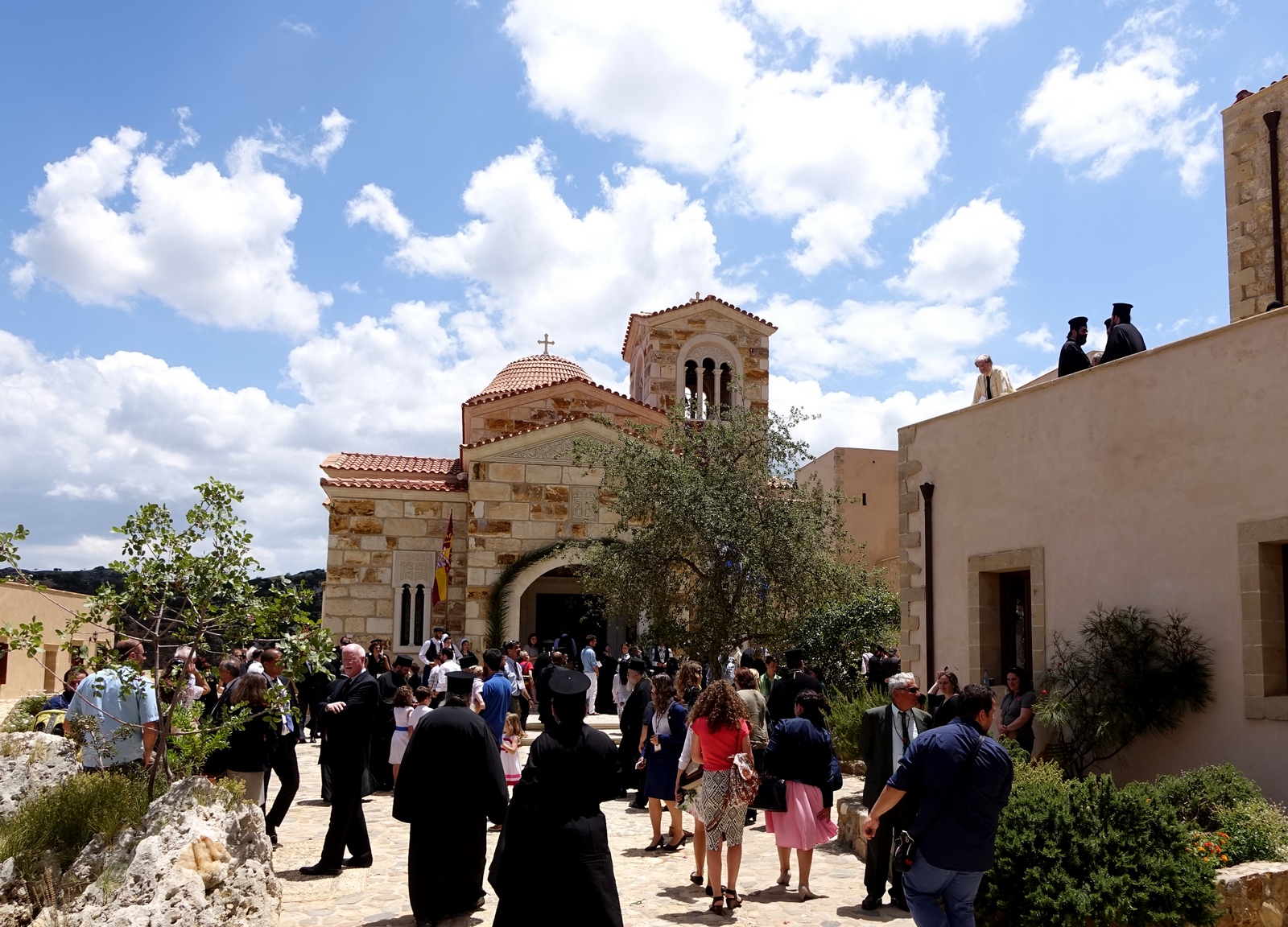 In the monastery of the Mother of God "Life-Giving Spring" on Crete