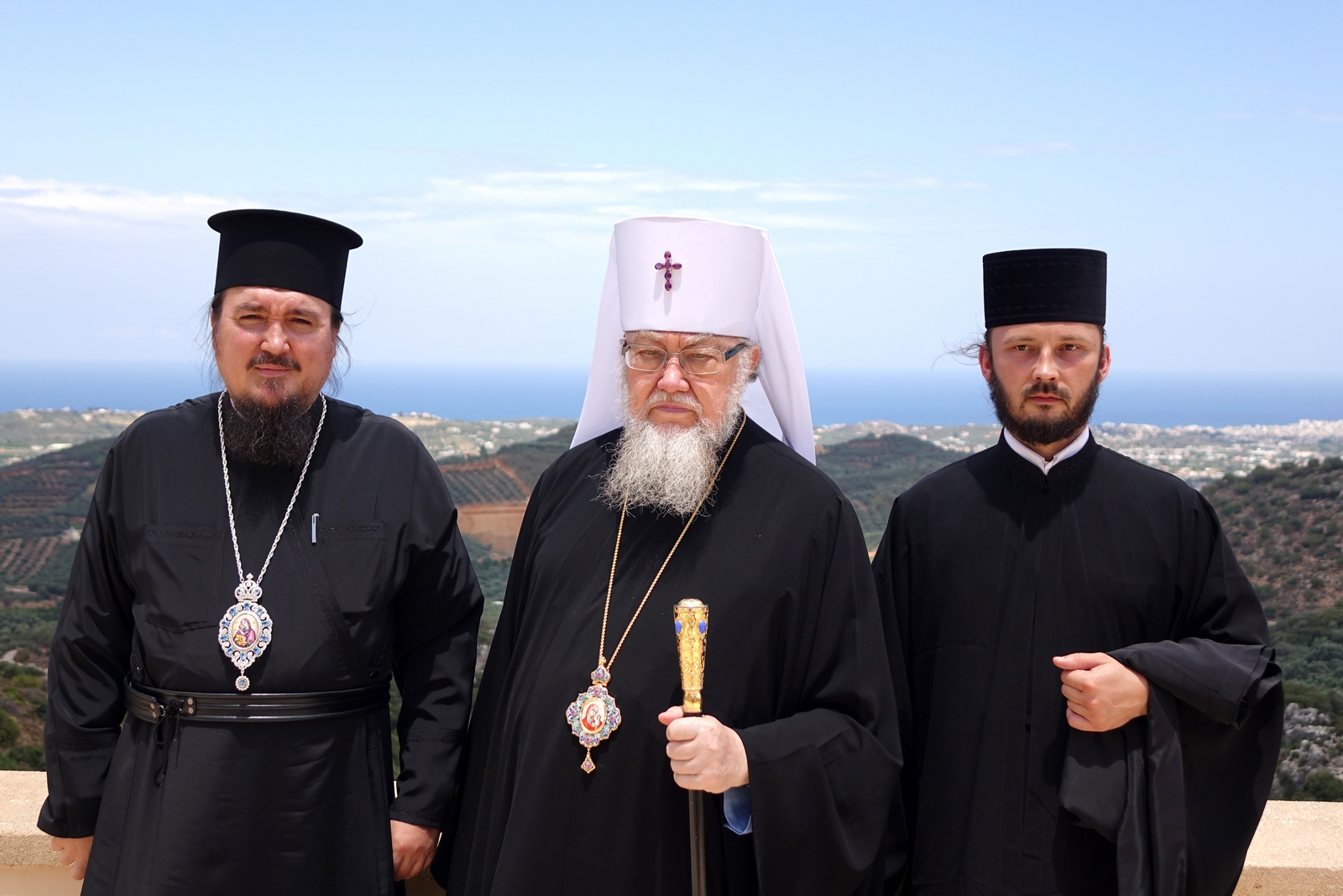 In the monastery of the Mother of God "Life-Giving Spring" on Crete