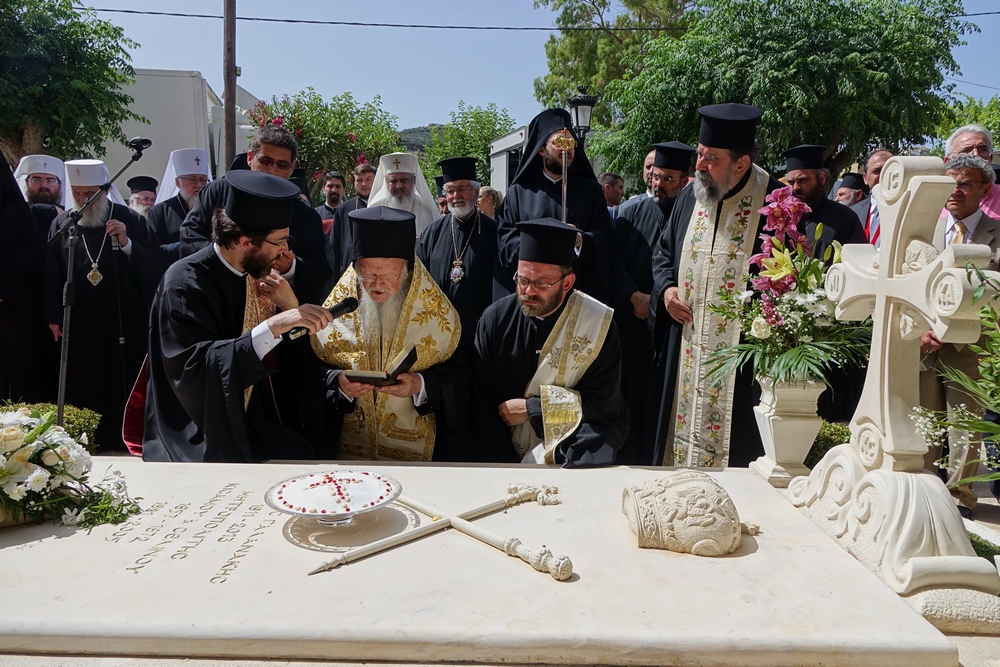 After a Divine Liturgy in Annunciation Cathedral in Kissamos