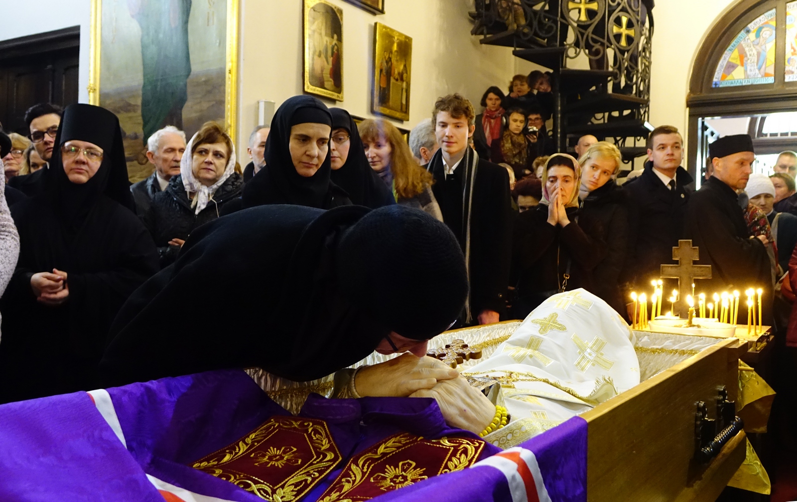 The funeral of archbishop Jeremiah, 2017