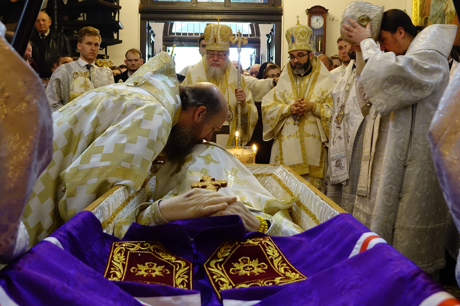 The funeral of archbishop Jeremiah, 2017