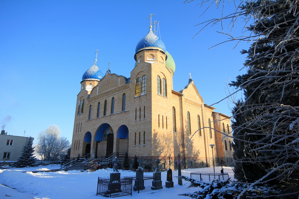 The Orthodox church in Czyże