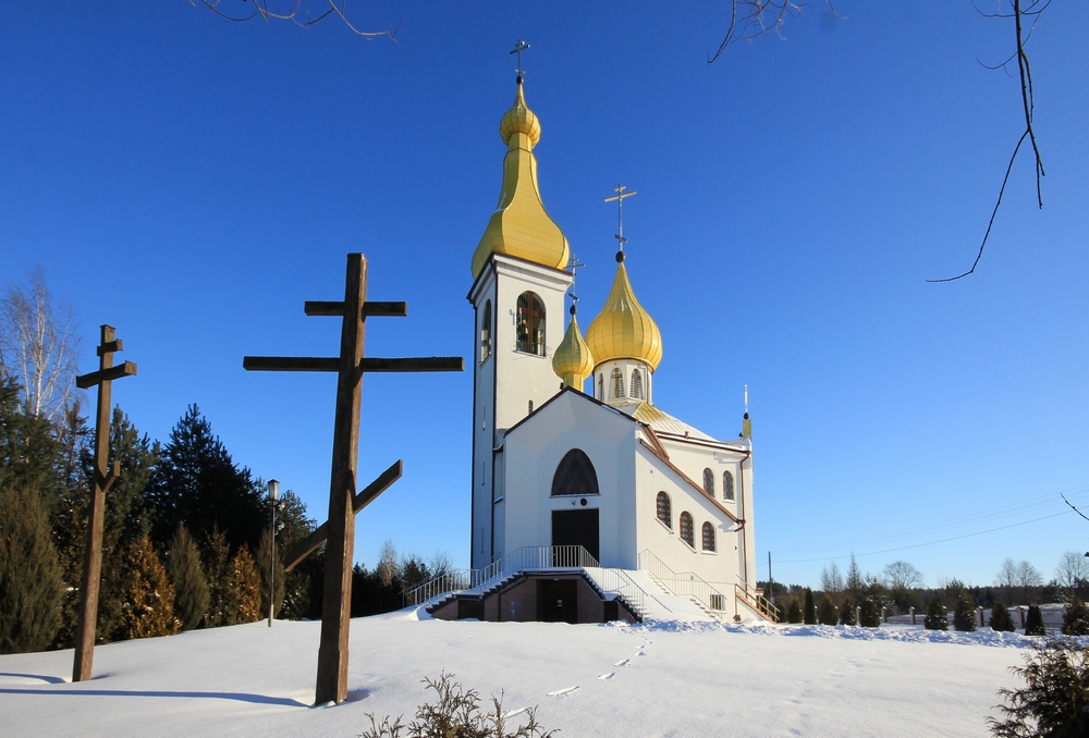 The Orthodox church in Czarna Białostocka