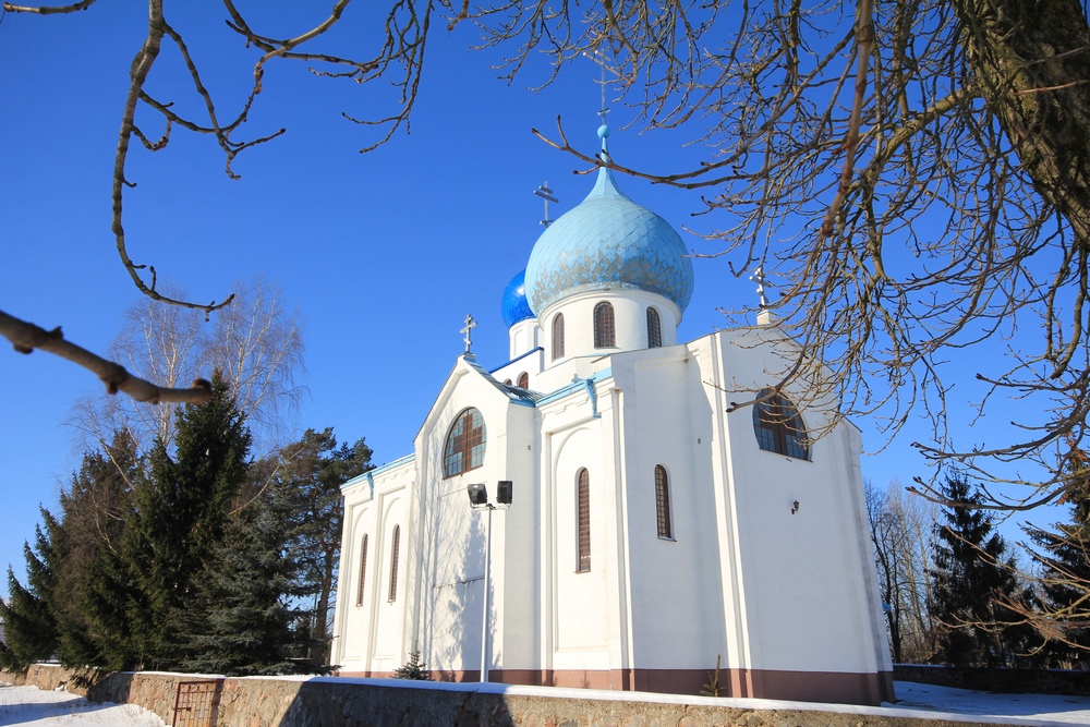 The Orthodox church in Jaczno