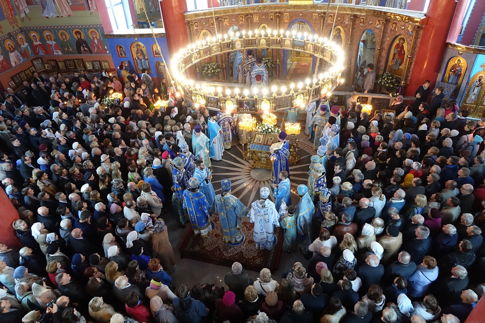 The consecration of St. George Orthodox church in Białystok