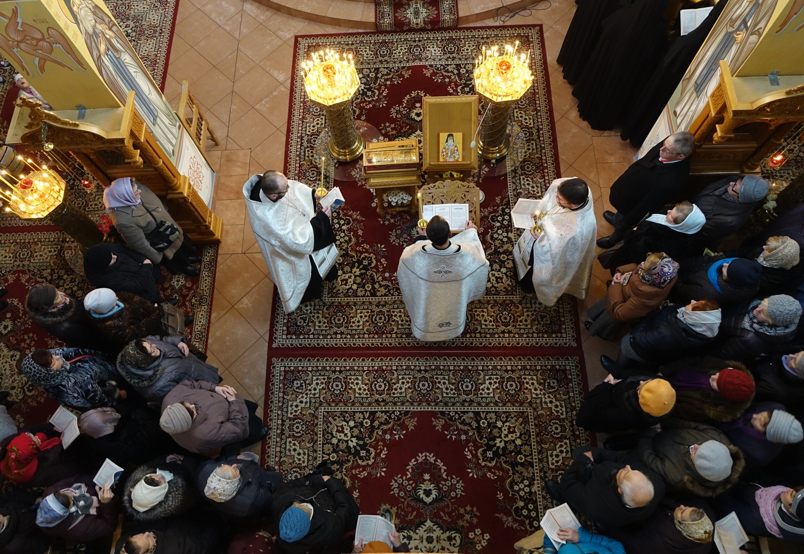 St. Nectarios of Egina relics in Zwierki Convent