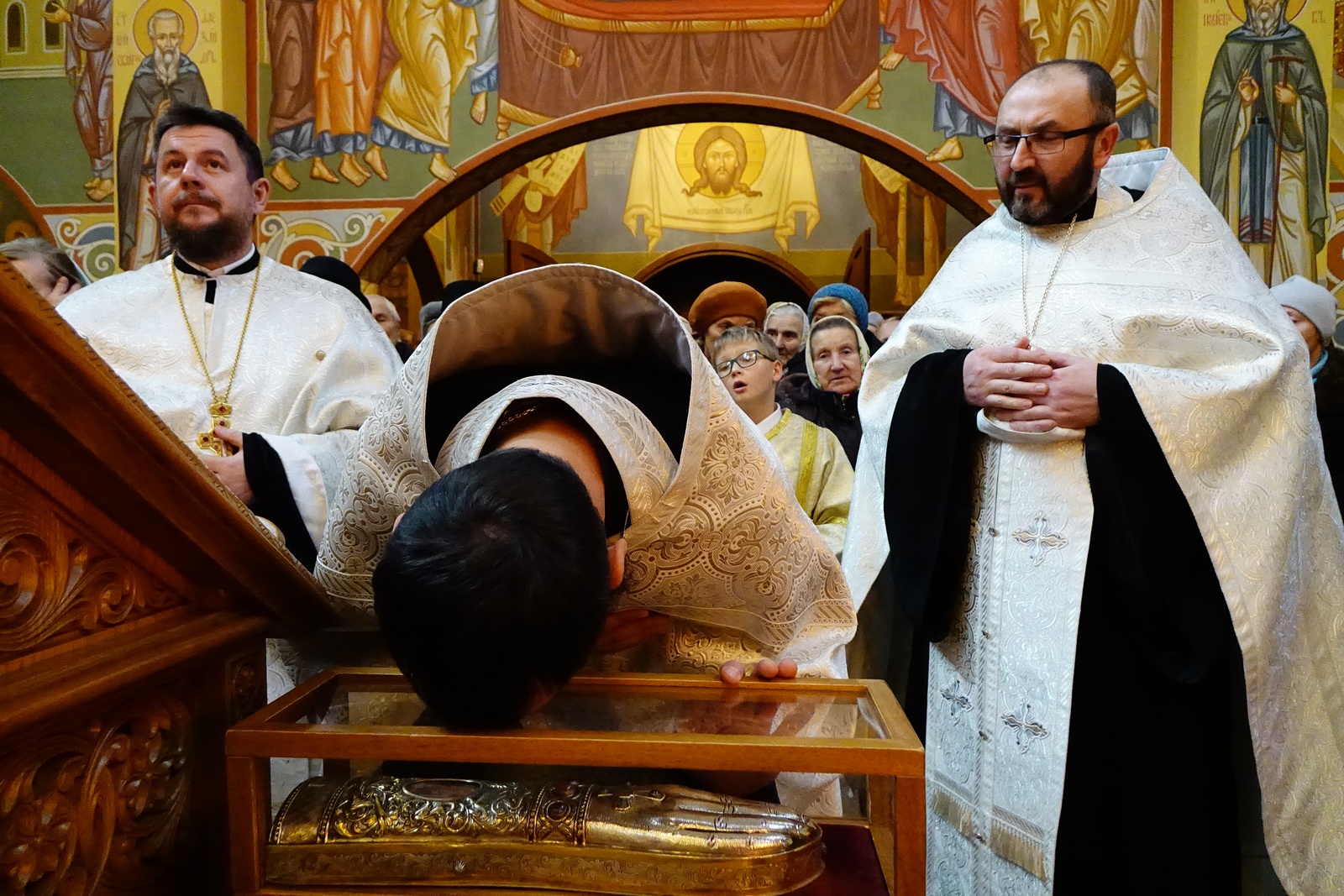 St. Nectarios of Egina relics in Zwierki Convent