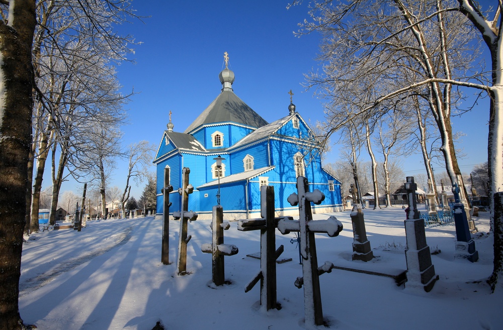 St. Michael Orthodox church in Stary Kornin