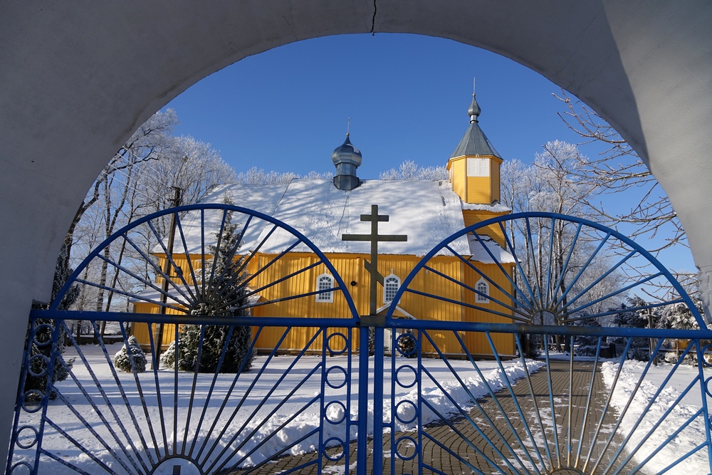 St. John the Theologian Orthodox church in Nowoberezowo