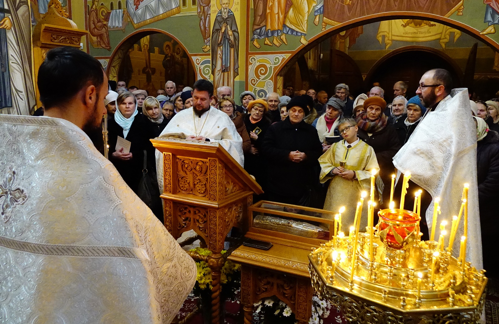 St. Nectarios of Egina relics in Zwierki Convent