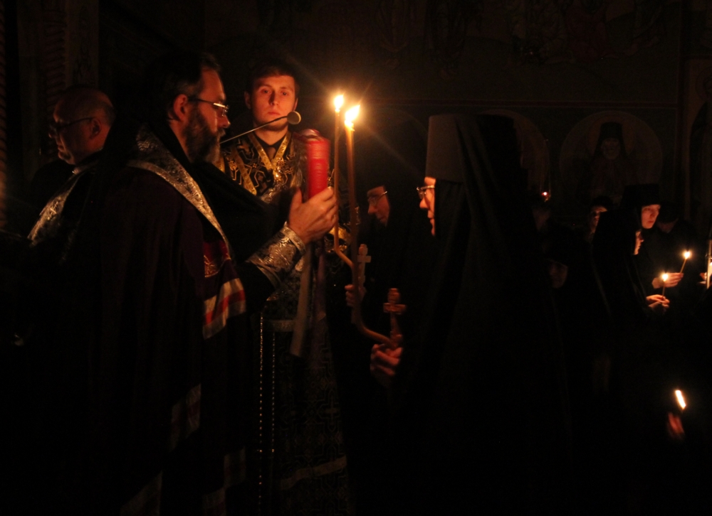 Monastic wows in Zwierki Convent, 2015