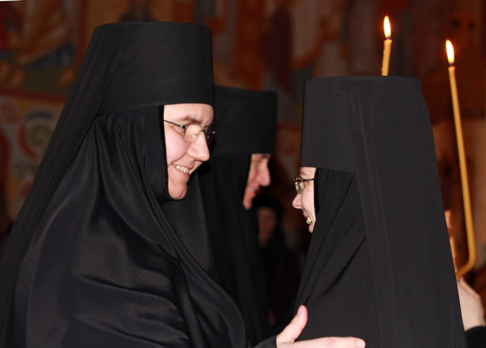 Monastic wows in Zwierki Convent, 2015