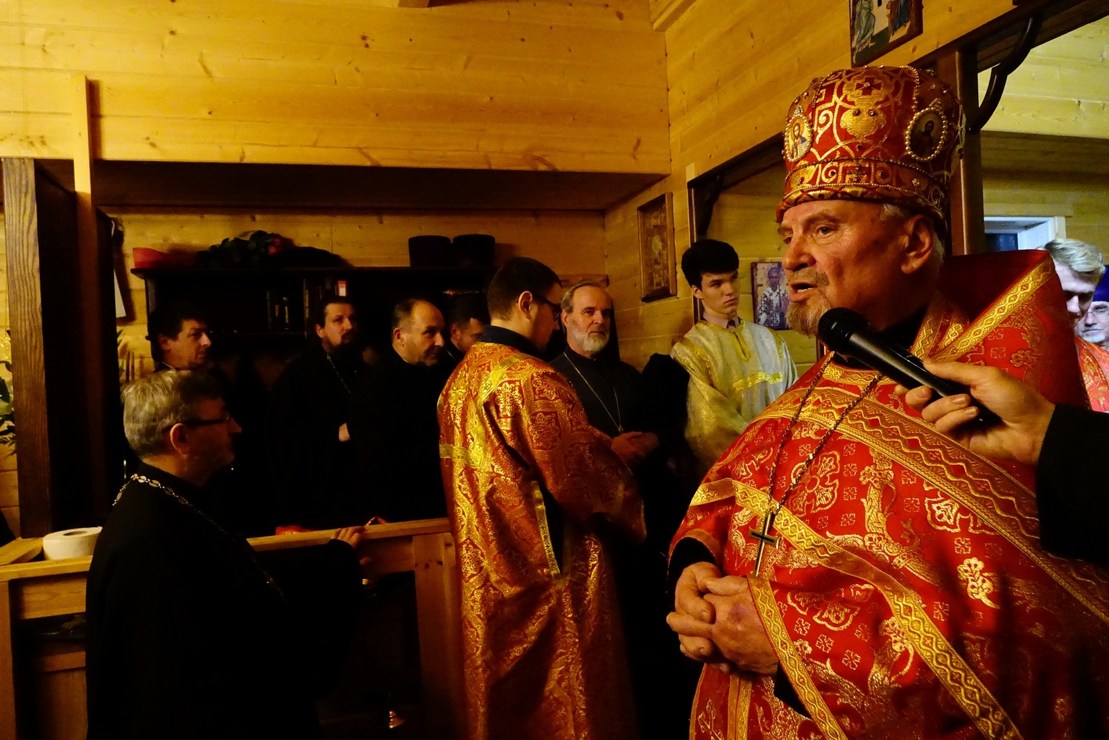 All-Night Vigil of St. Catherine feast in Zaleszany Convent