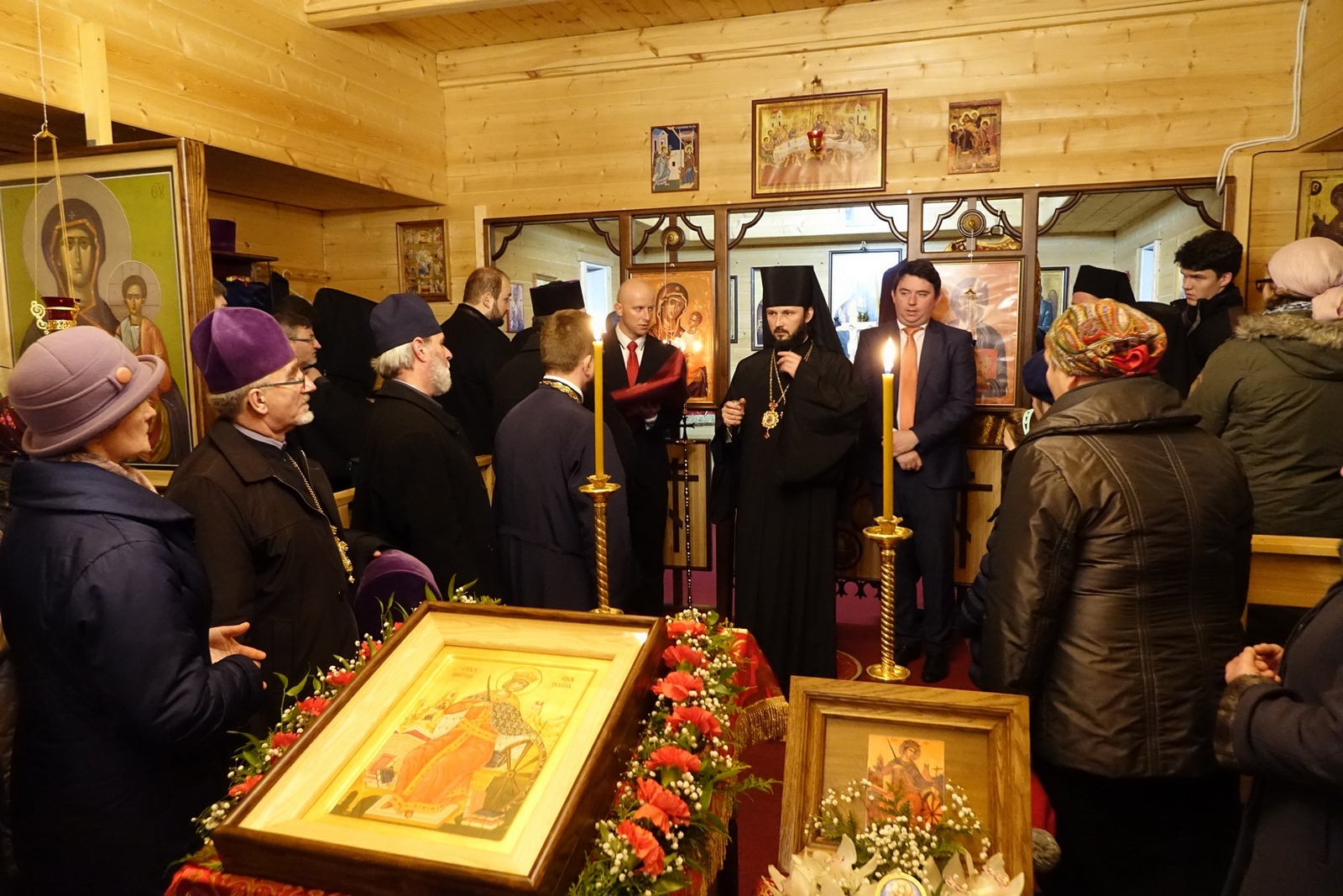 All-Night Vigil of St. Catherine feast in Zaleszany Convent