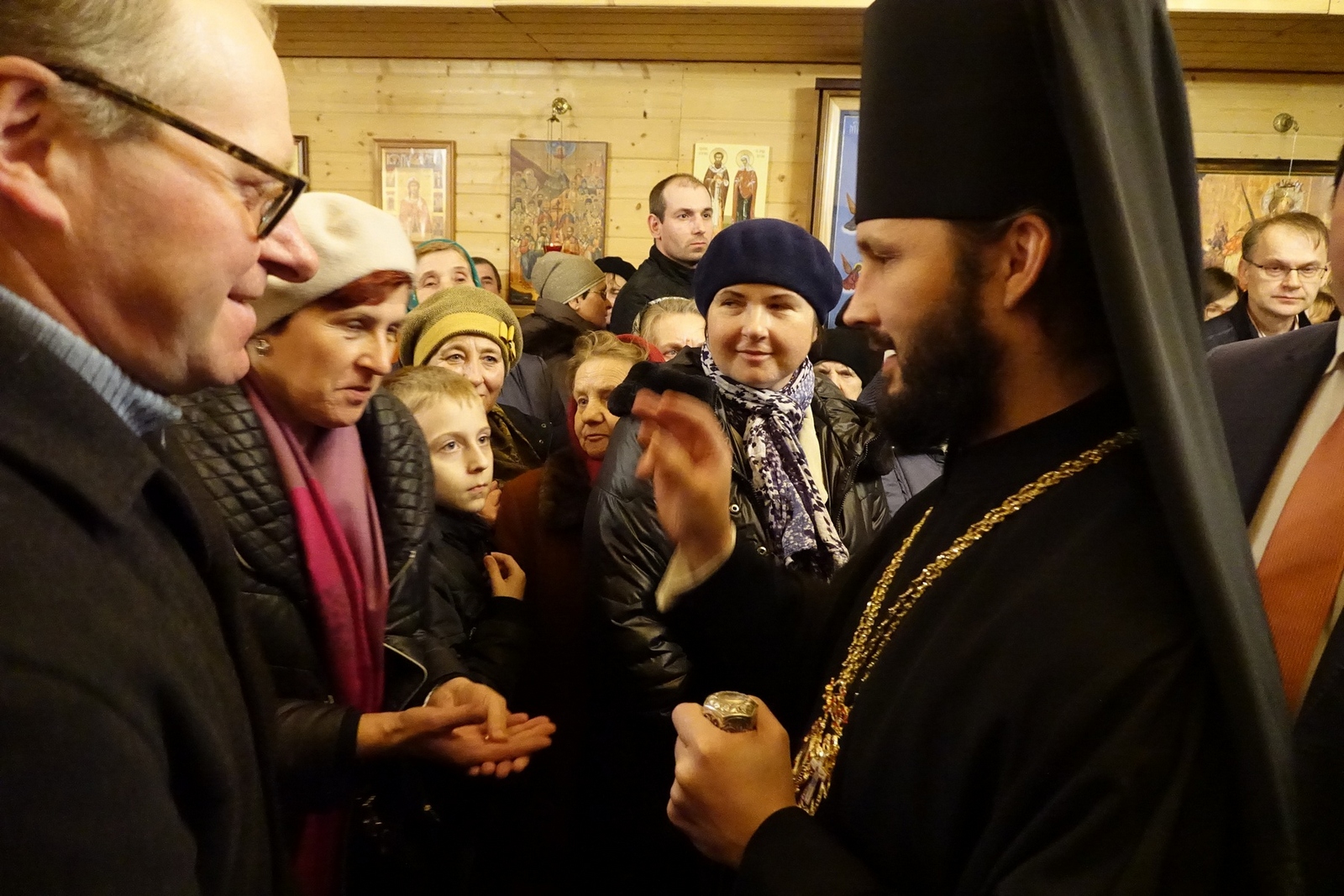 All-Night Vigil of St. Catherine feast in Zaleszany Convent