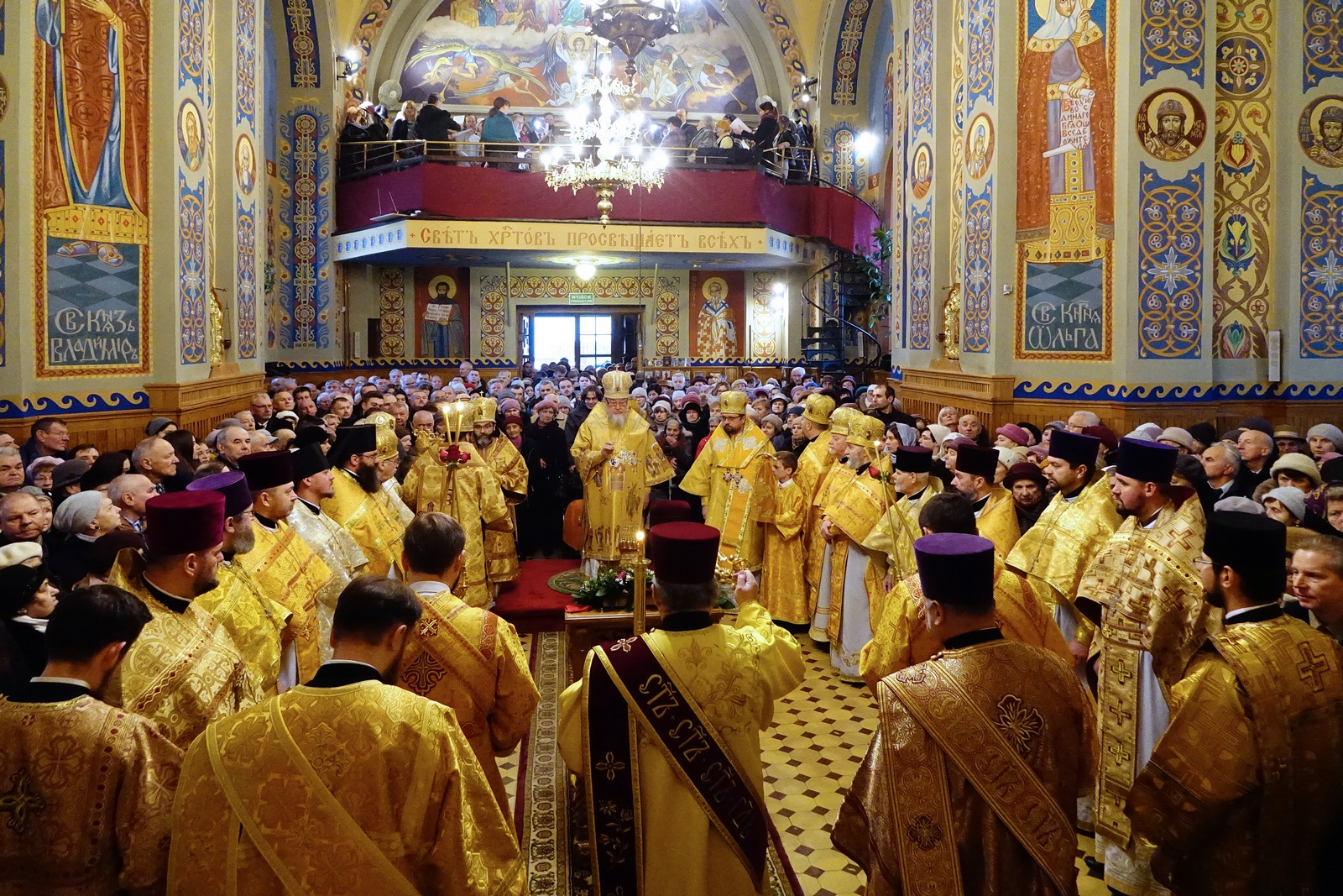 St. Nicholas feast in St. Nicholas Cathedral in Bialystok, Dec. 2017