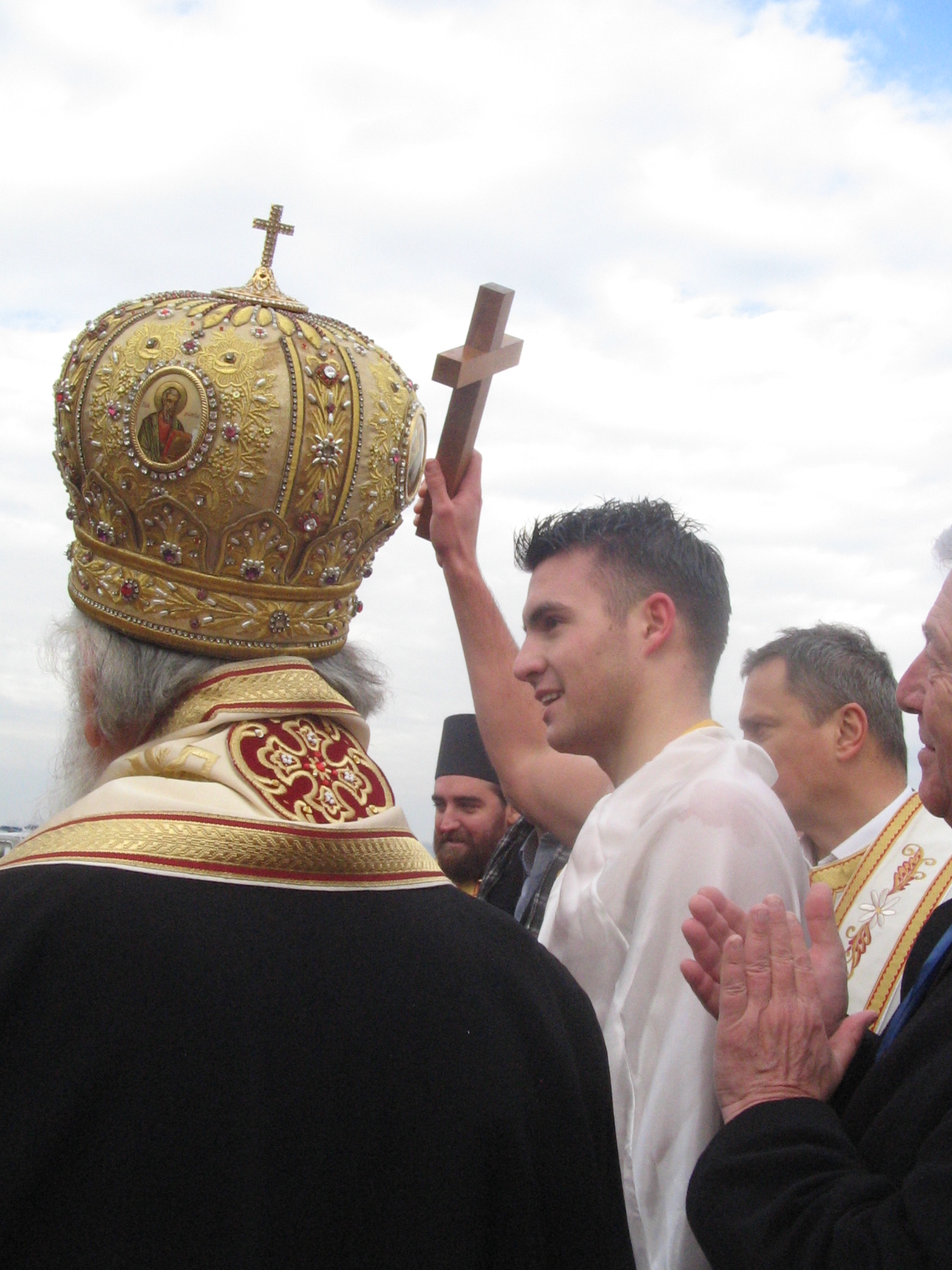 The winner of the Epiphany swimming 2018., Zemun