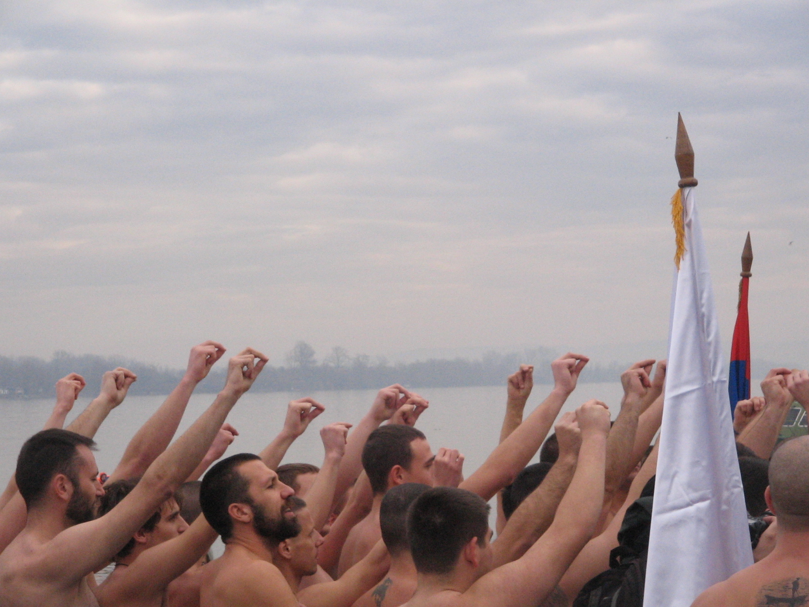 Symbol of the Holy Trinity, Epiphany 2018, Zemun, Serbia