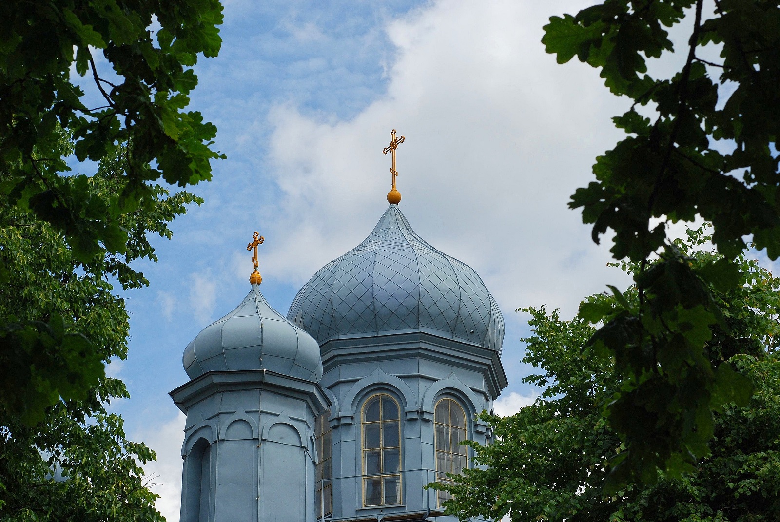 kopuły Cerkwi Świętych Apostołów Piotra i Pawła