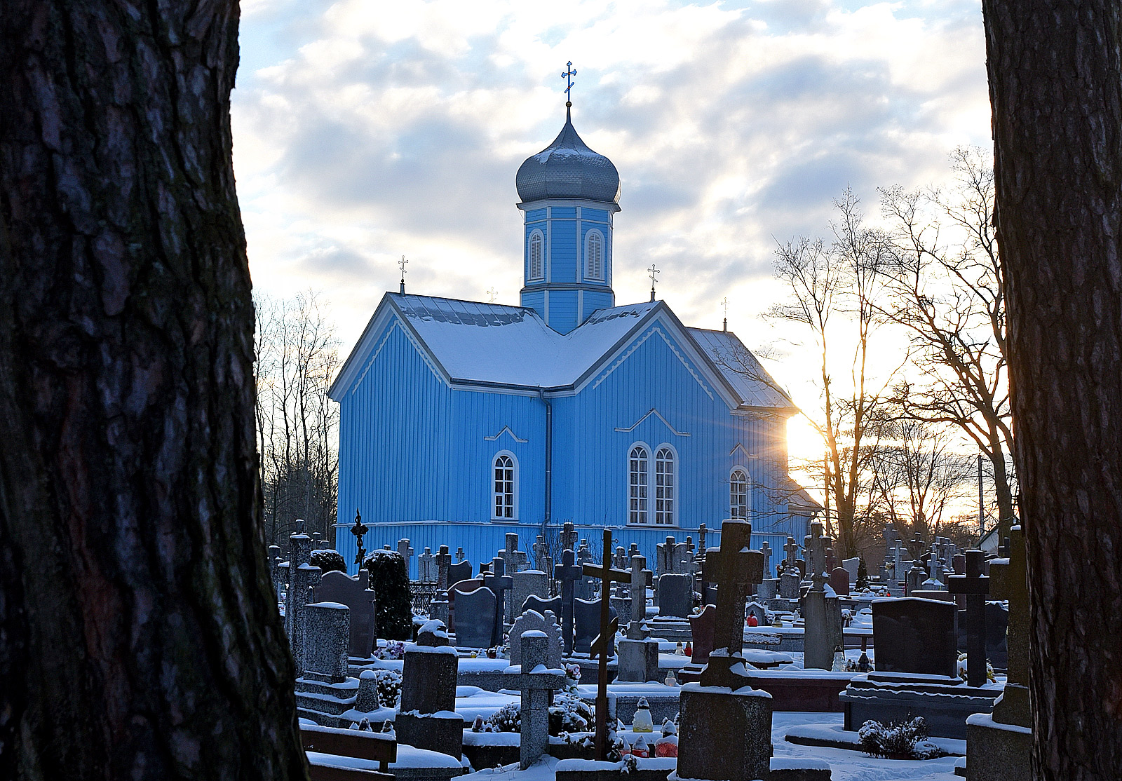 St. George Orthodox church in Ryboły 