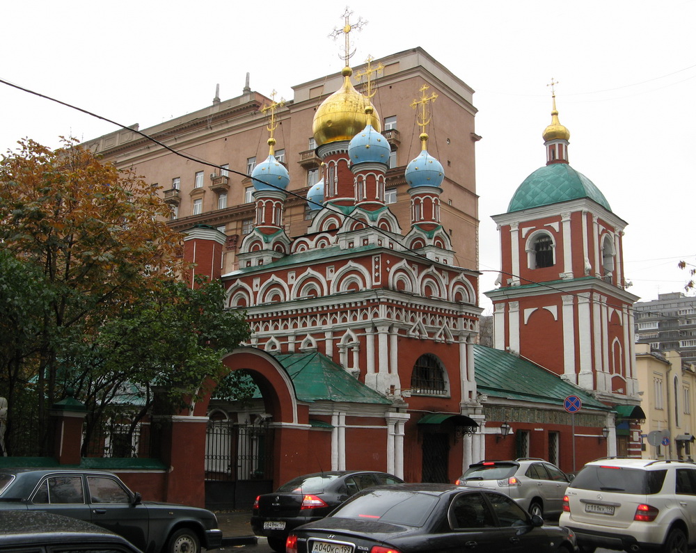 Церковь Успения Пресвятой Богородицы, что в Гончарной Слободе. 1654 г. Москва.