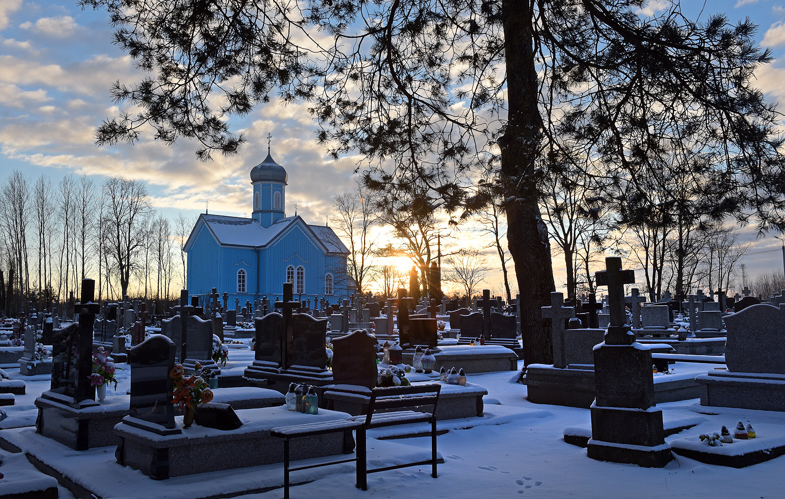 St. George Orthodox church in Ryboły