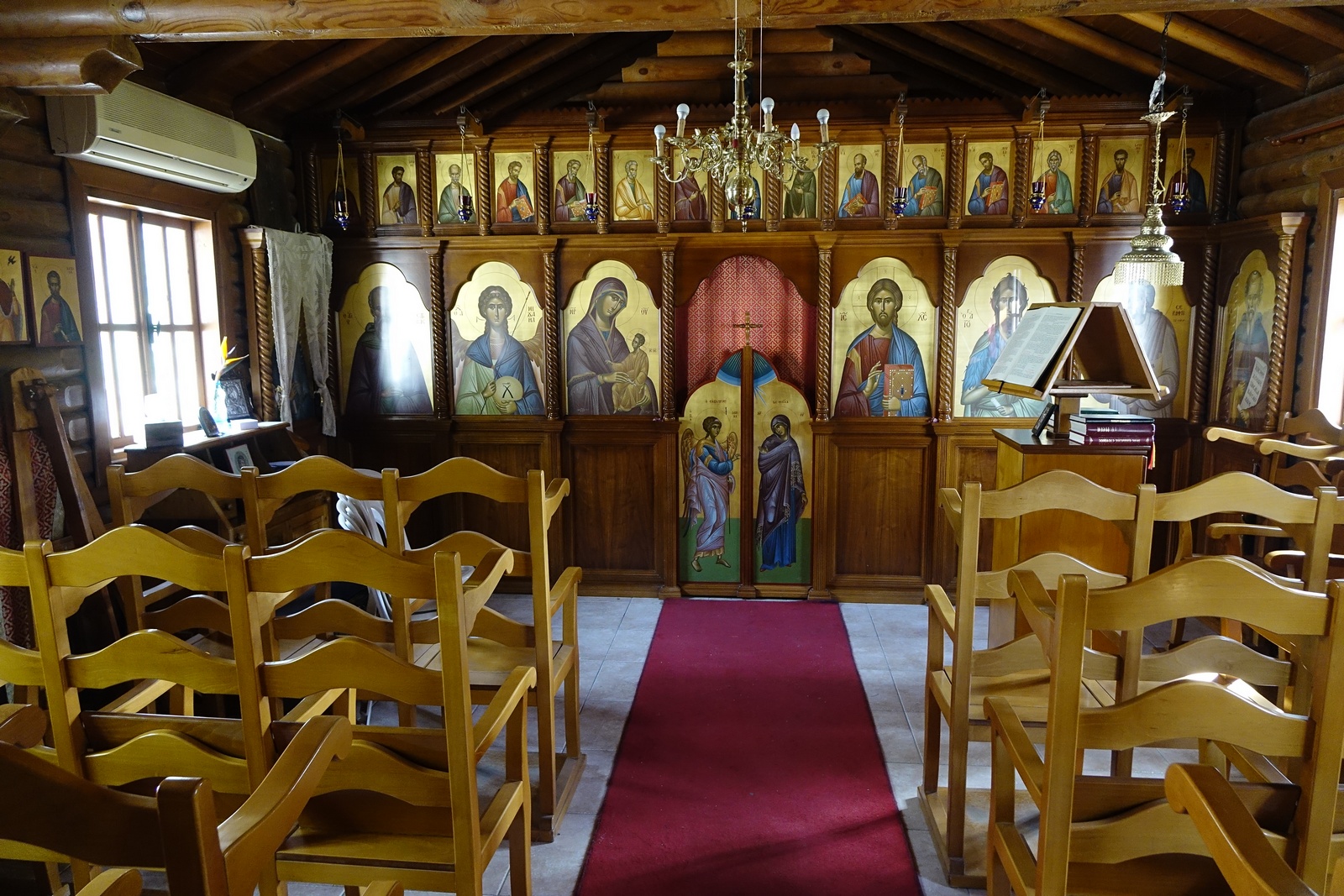 The interior of St. Savva Orthodox church in Larnaca