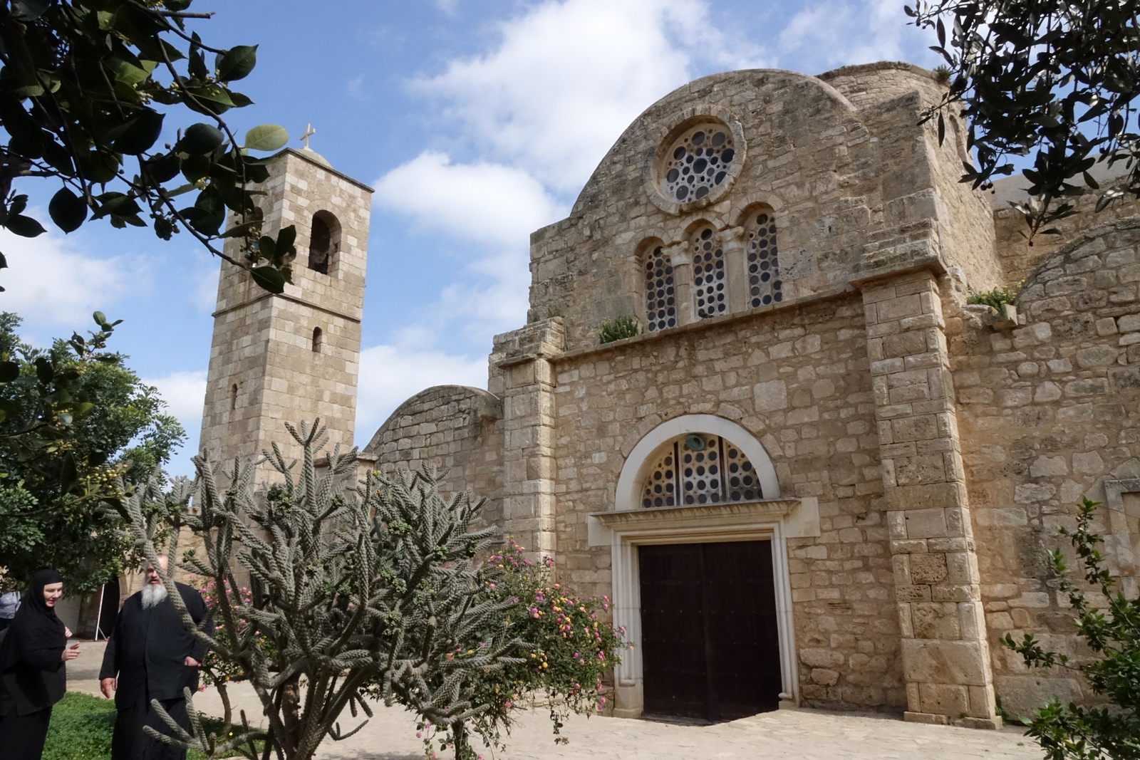 The Orthodox Monastery of St. Barnaba, on occupied areas