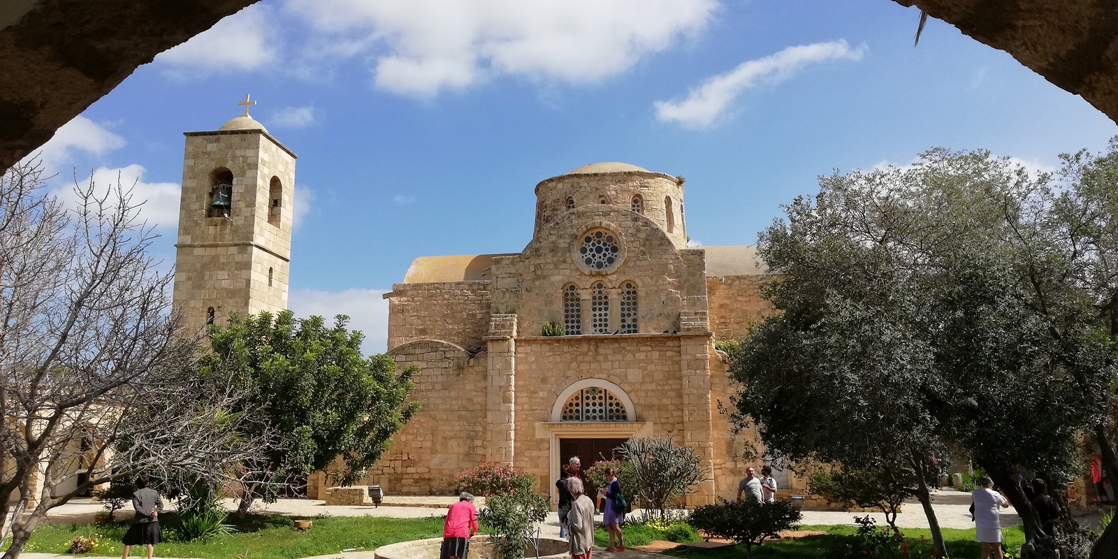 St. Barnaba Monastery, on occupied areas