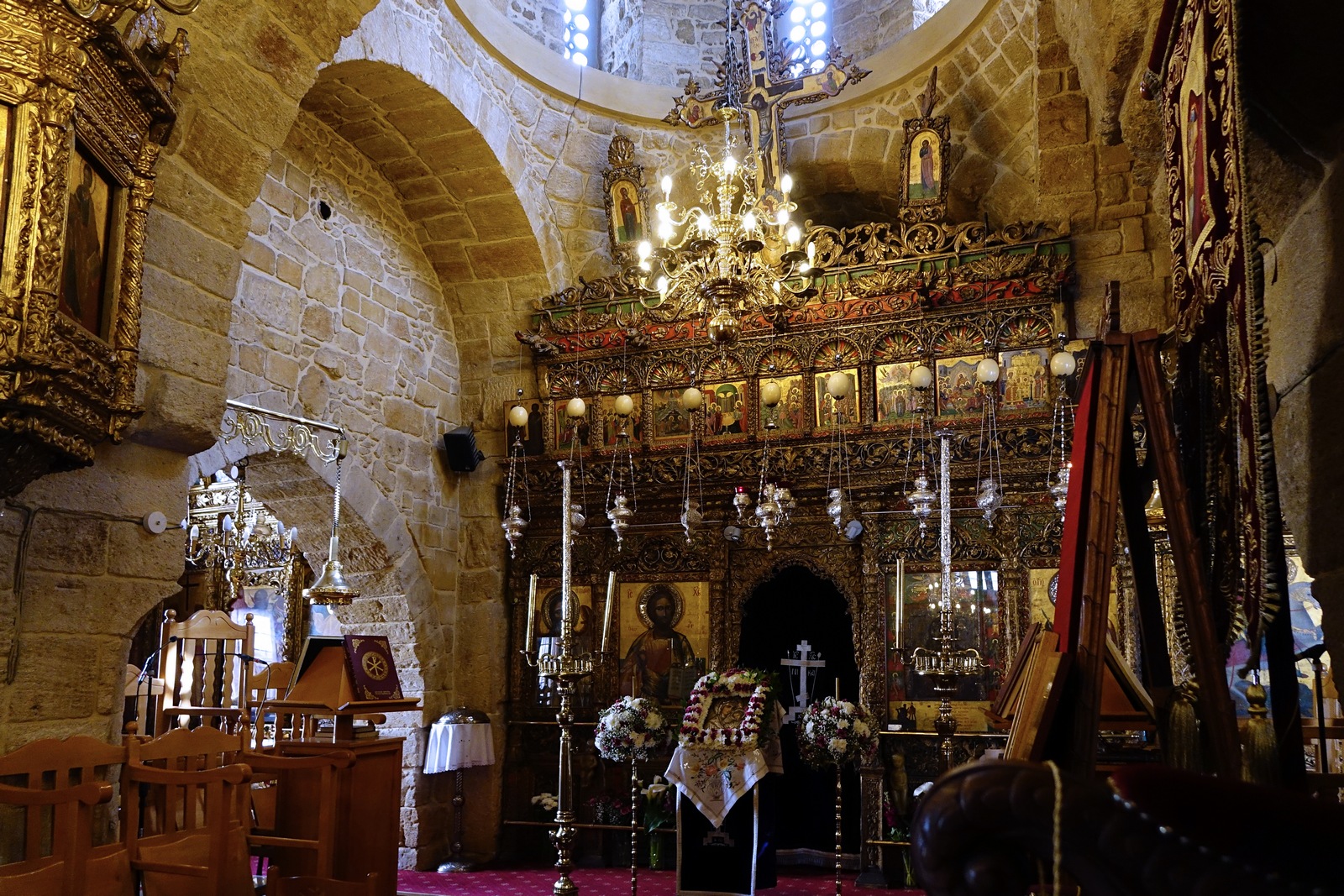 The Orthodox church of the Icon of the Mother of God called Chrysaliniotissa in Nicosia