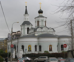 dziatishka 
Церковь Воздвижения Креста Господня на Чистом Вражке. Москва. 
2018-03-10 14:11:47