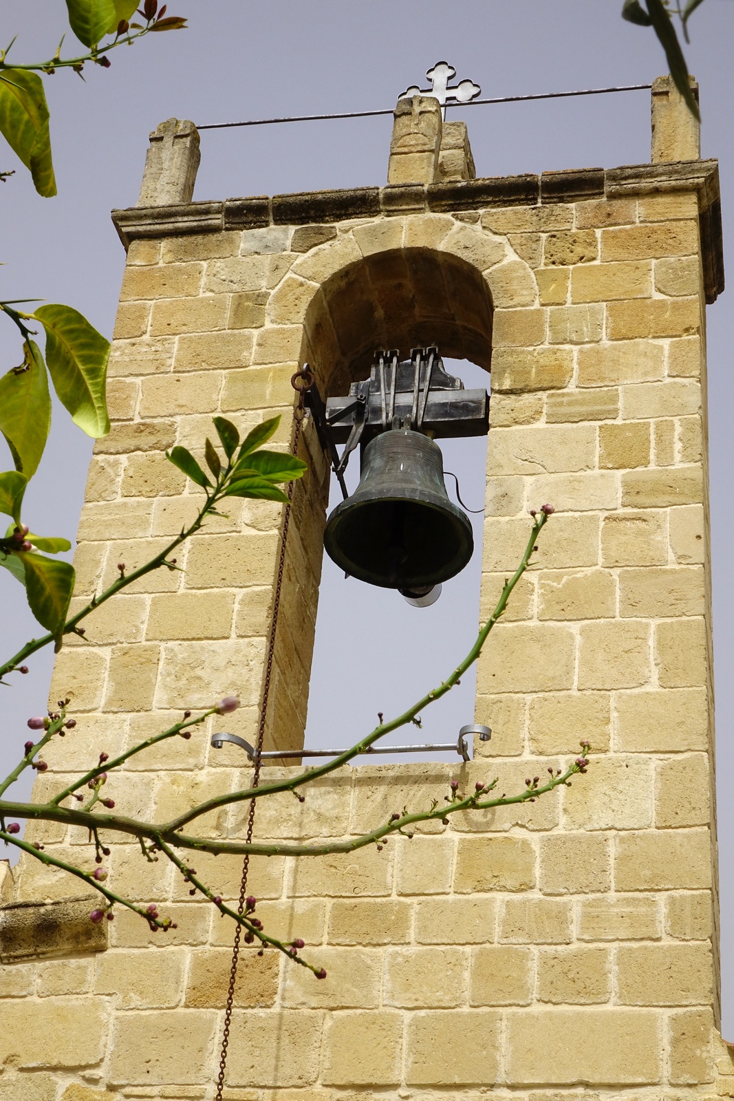 Chrysaliniotissa Icon of the Mother of God Orthodox church in Nicosia - bell tower