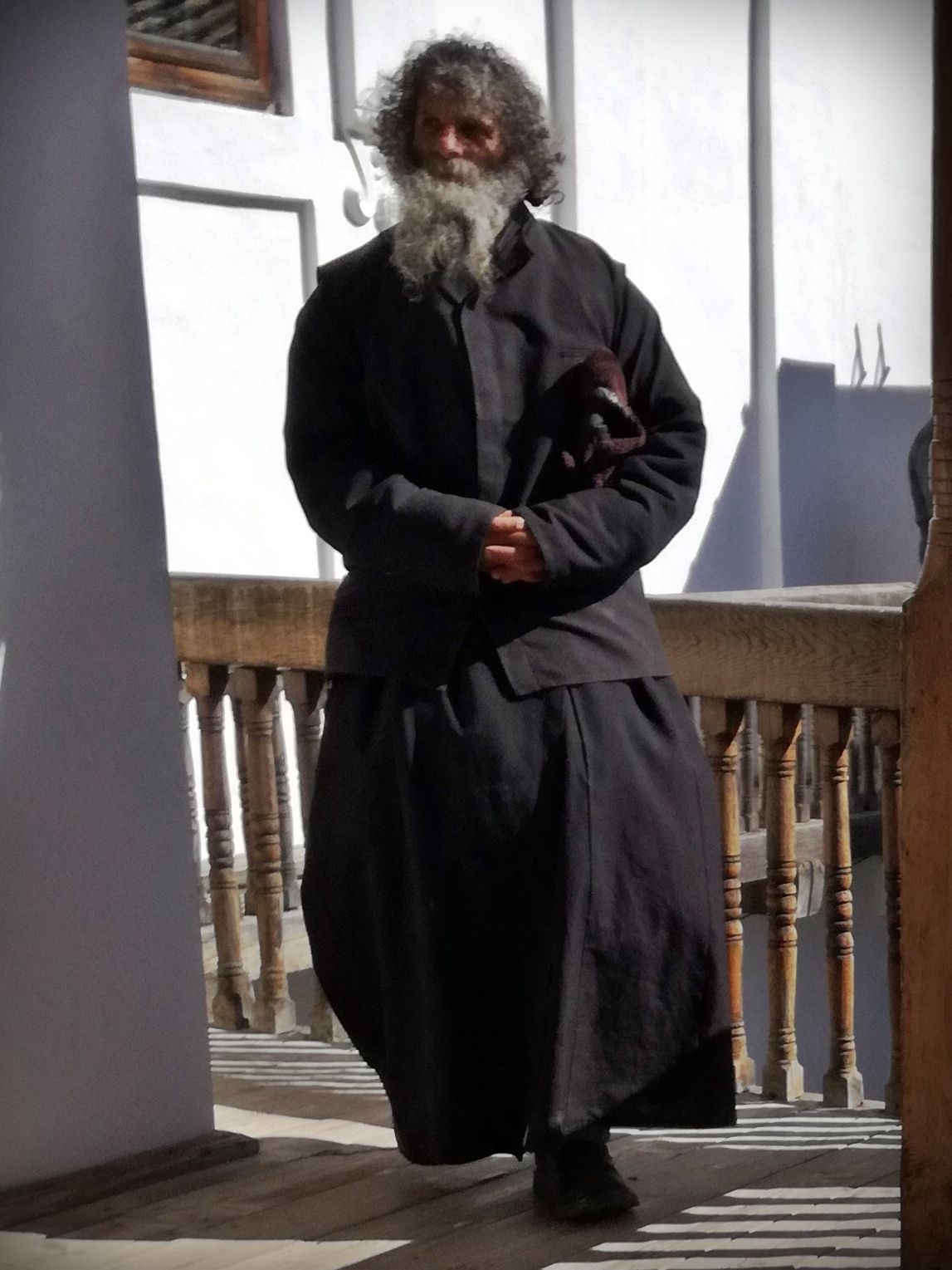 Monk from the Secu Monastery, Neamt County